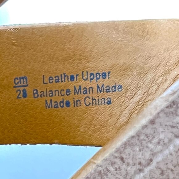 Franco Sarto Womens Size 11 Brown Leather Block Heels Sandals Shoes - Picture 14 of 14